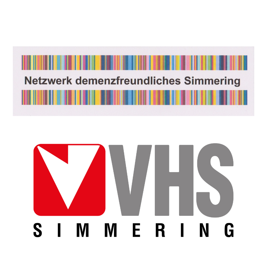 Logo Aktion demenzfreundliches Simmering und VHS